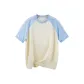 Apricot & Light Blue[200g Heavyweight 100% cotton]