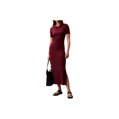 CALVIN KLEIN Short Sleeved Dress Women's