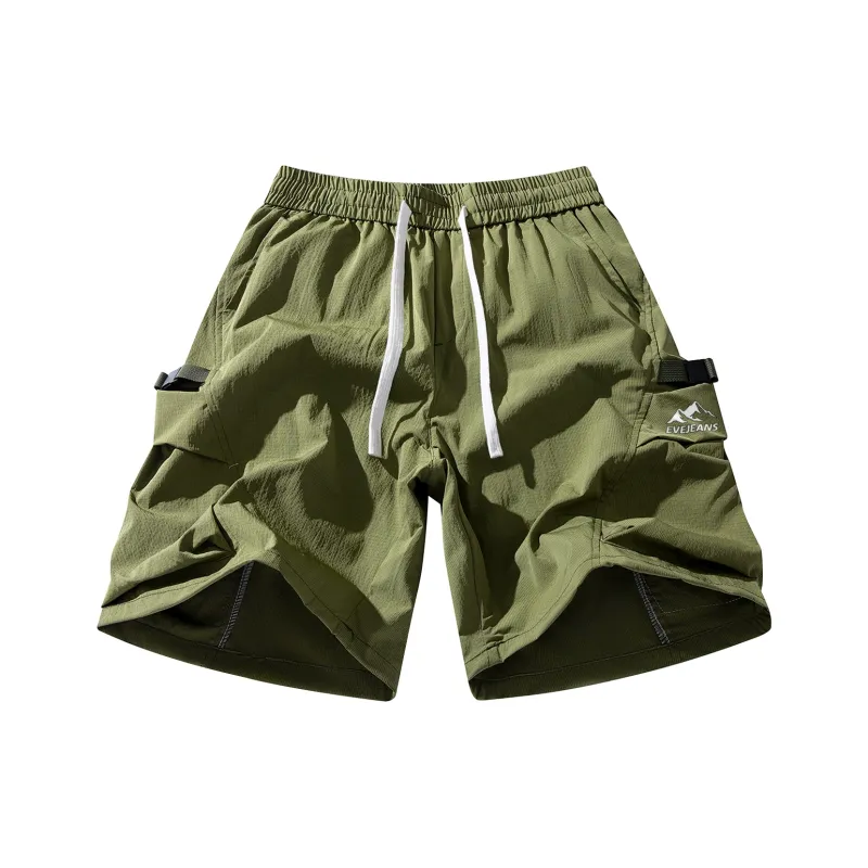 Yiwen Cargo Shorts Unisex-12