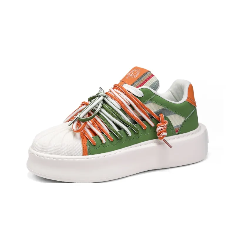 KYMOOU Slip Resistant, Lightweight, And Breathable Low Top Skateboard Shoes Men's-2