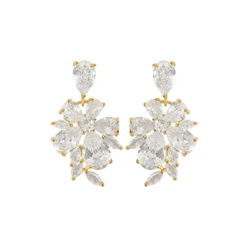 JOLLY SEASONS Copper Stud Earrings Women's