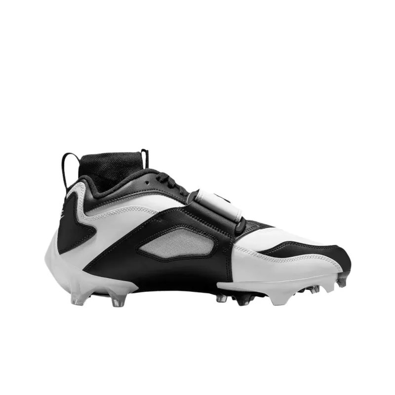 Nike Anti Slip Wear Resistant Soccer Shoes Unisex Black White-1
