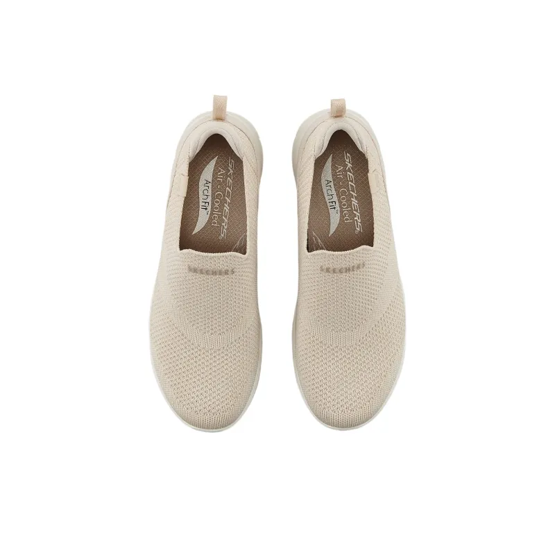 Skechers ARCH FIT REFINE Low Top Casual Shoes Women's Beige-3