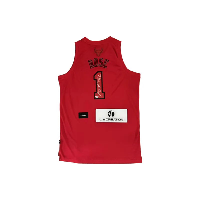 L's Creation Basketball Fan Supplies Authentic Signature Company Fanatics Certificate, Collection Highlights Red Unisex-4