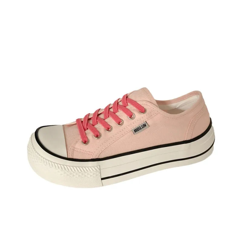 JimiXiong Breathable Low Top Canvas Shoes Women's-24