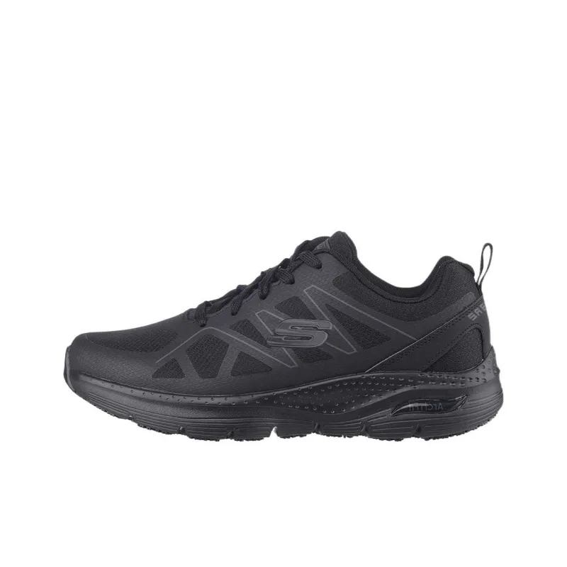 Skechers ARCH FIT SR Low Top Casual Shoes Men's Black-0