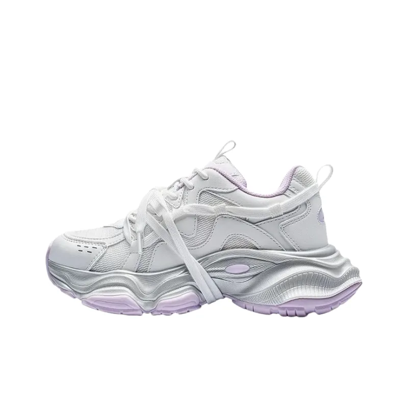 JimiXiong Breathable Height Increasing Abrasion Resistant Low Top Chunky Sneakers Women's-8