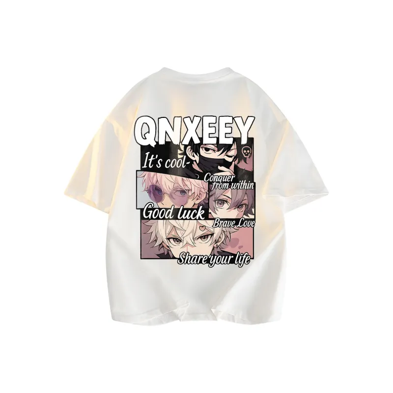 Qnxeey T Shirts Unisex-5