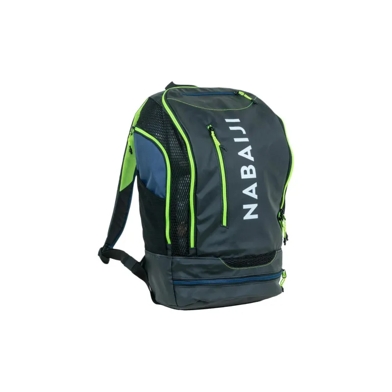 DECATHLON Polyester Backpack Unisex Black & Cyan-1