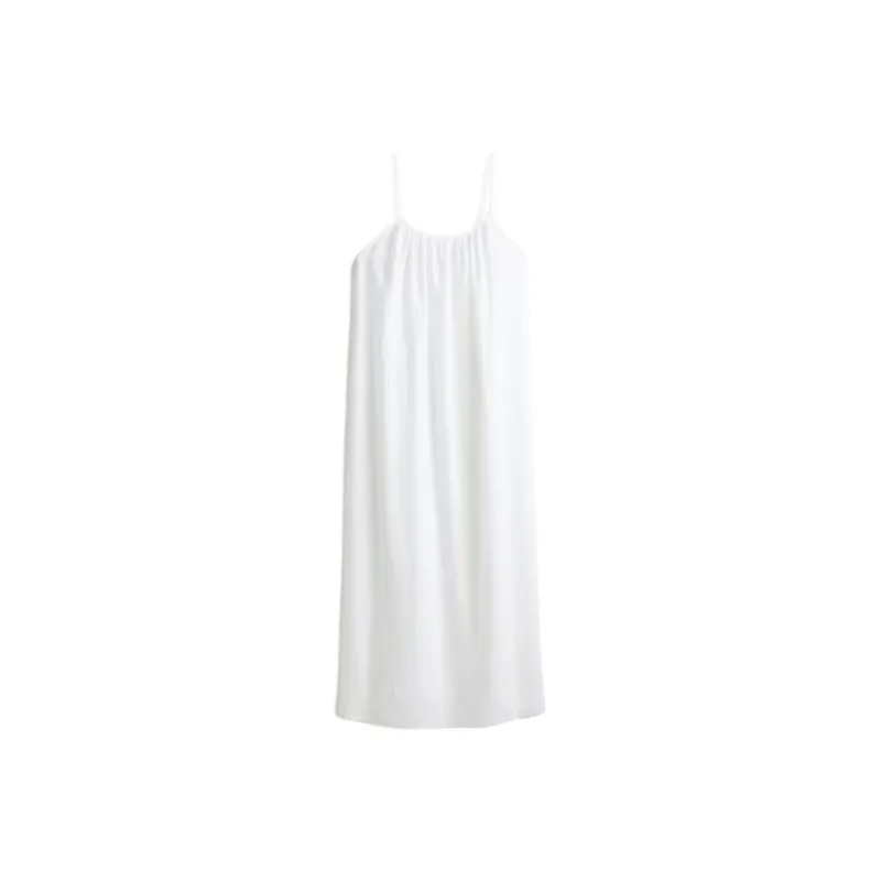H&M Slip Dresses Women's White-0