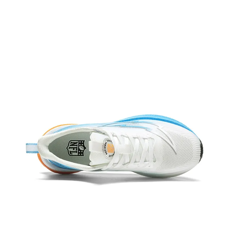 NFL Low Top Physical Fitness Test, Physical Exam, Sprint Racing Training, Long Distance Running Shoes Men's White Blue-3