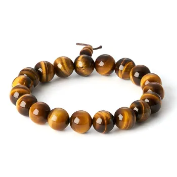 Atsuyama Tiger's Eye Stone Bracelets Unisex