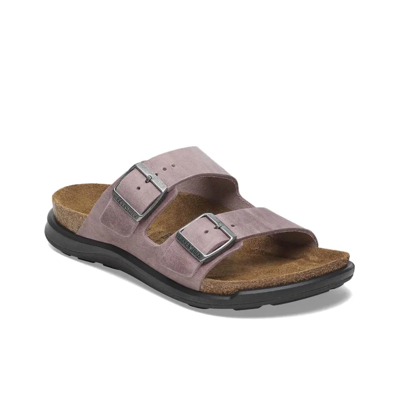 Birkenstock Arizona Crosstown Slide Slippers Women's Purple Regular Loose Fit-1