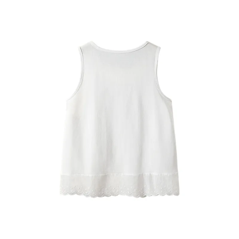TOUCH Tank Tops Women's White-1
