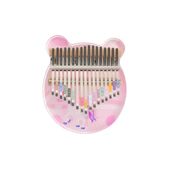 Hluru Huashu. Unicorn Kalimba 17 Tone/21 Tone, Acrylic Material, Panel Style Thumb Piano