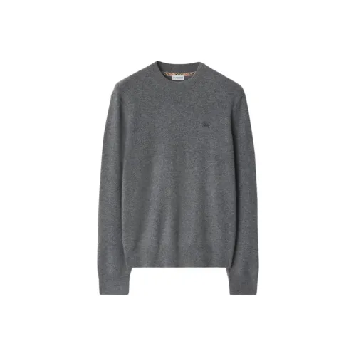 Burberry Cashmere Sweater Men's Gray