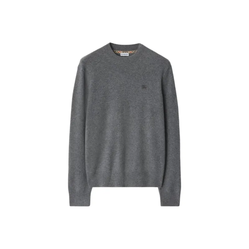 Burberry Cashmere Sweater Men's Gray-0