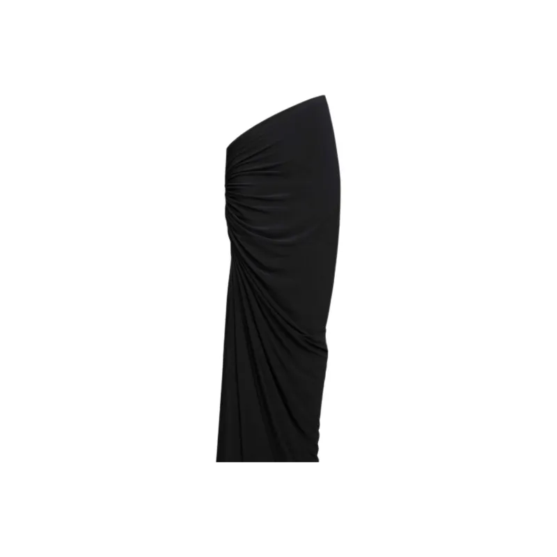 Alaia SS25 Casual Long Skirt Women's Black-1