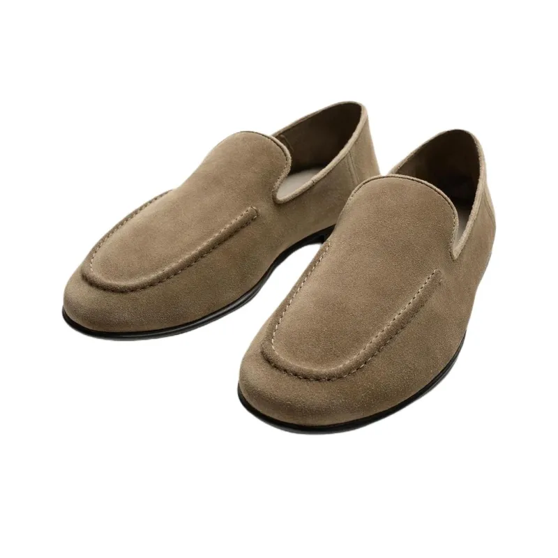 ZARA Loafers Men Beige-2