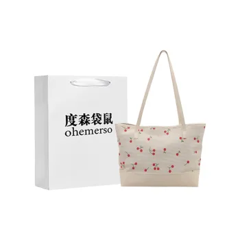 Dusen Kangaroo Oxford Tote Bag, Shoulder Bag Regular Women's Multicolor