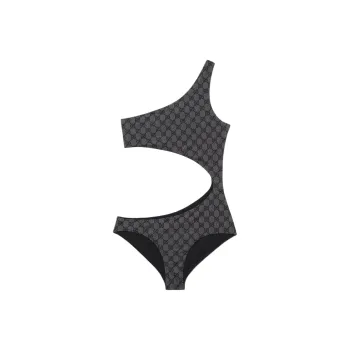 GUCCI FW25 One piece Swimsuit Women's Black