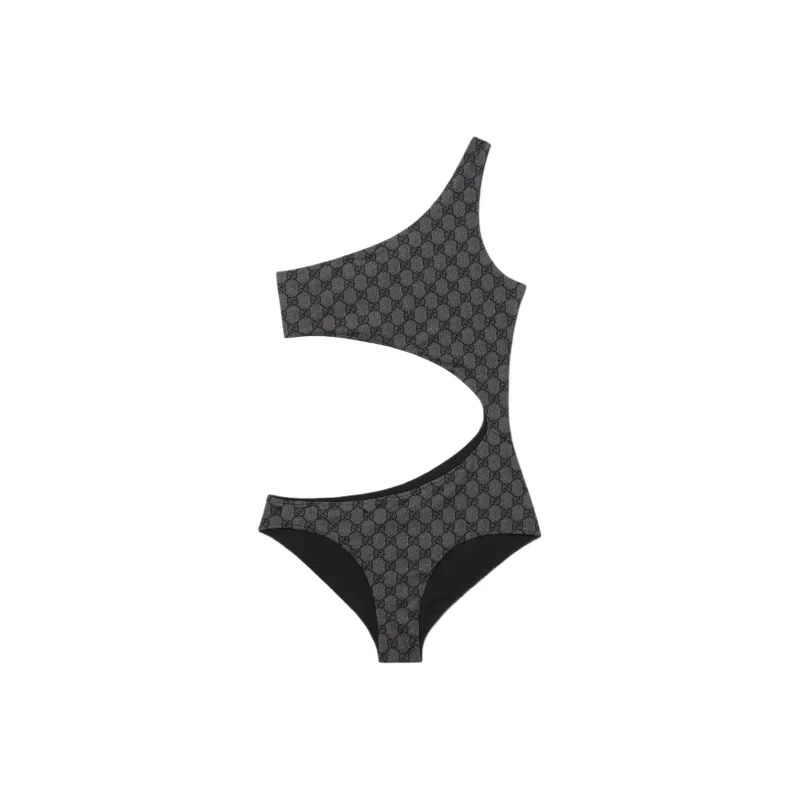 GUCCI FW25 One piece Swimsuit Women's Black-0