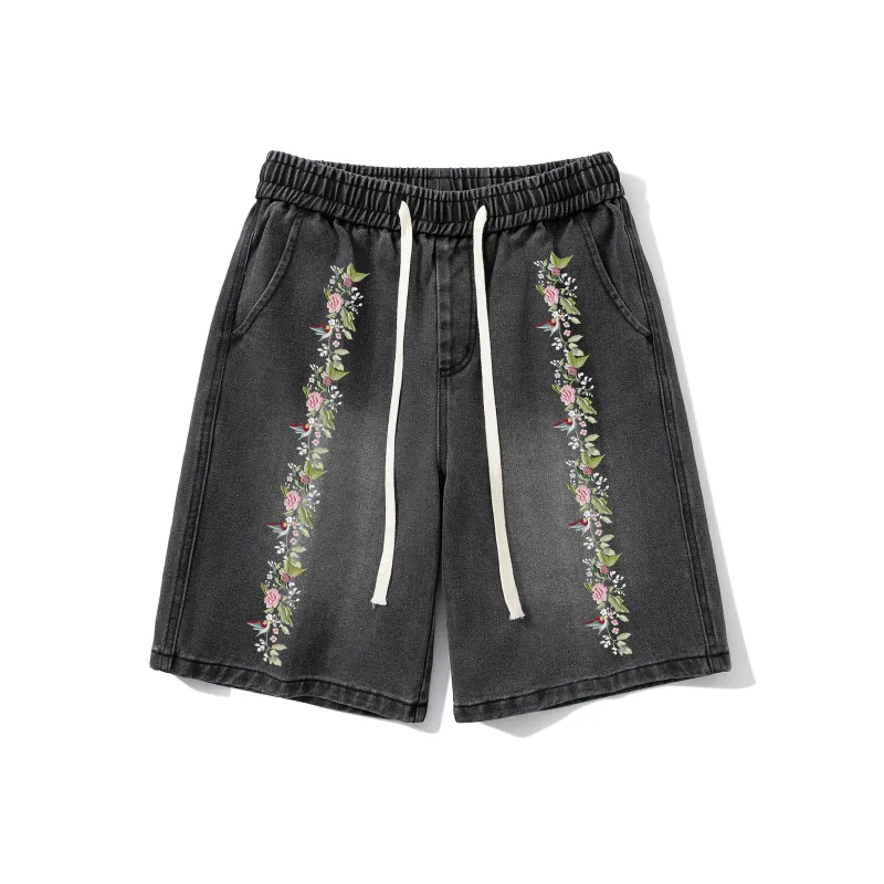 VXOXV Denim Shorts Unisex-8