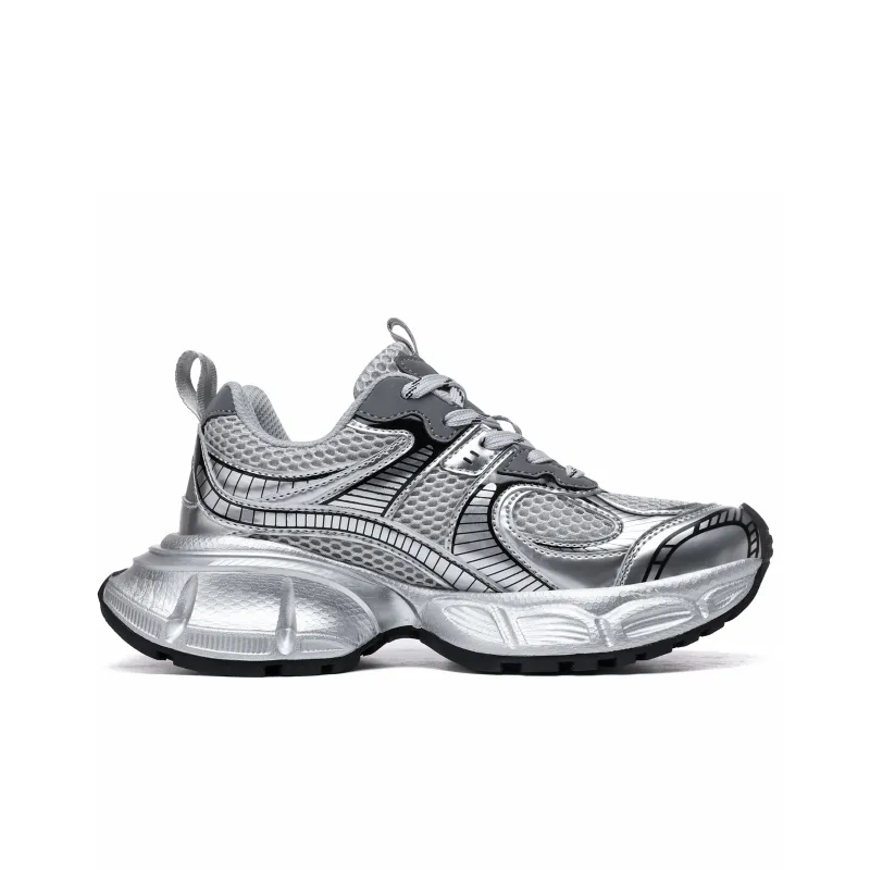 BEILIANYA Cushioning, Slip Resistant, Abrasion Resistant, Lightweight, Height Increasing Low Top Chunky Sneakers Unisex-15