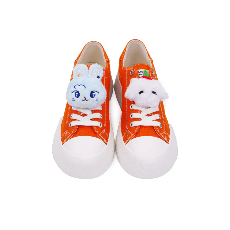 VOBA Cushioning Coverage Balance Support Abrasion Resistant Lightweight Slip Resistant Low Top Canvas Shoes Unisex-43