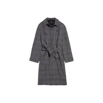 Balenciaga Coat Regular Fit Unisex Black