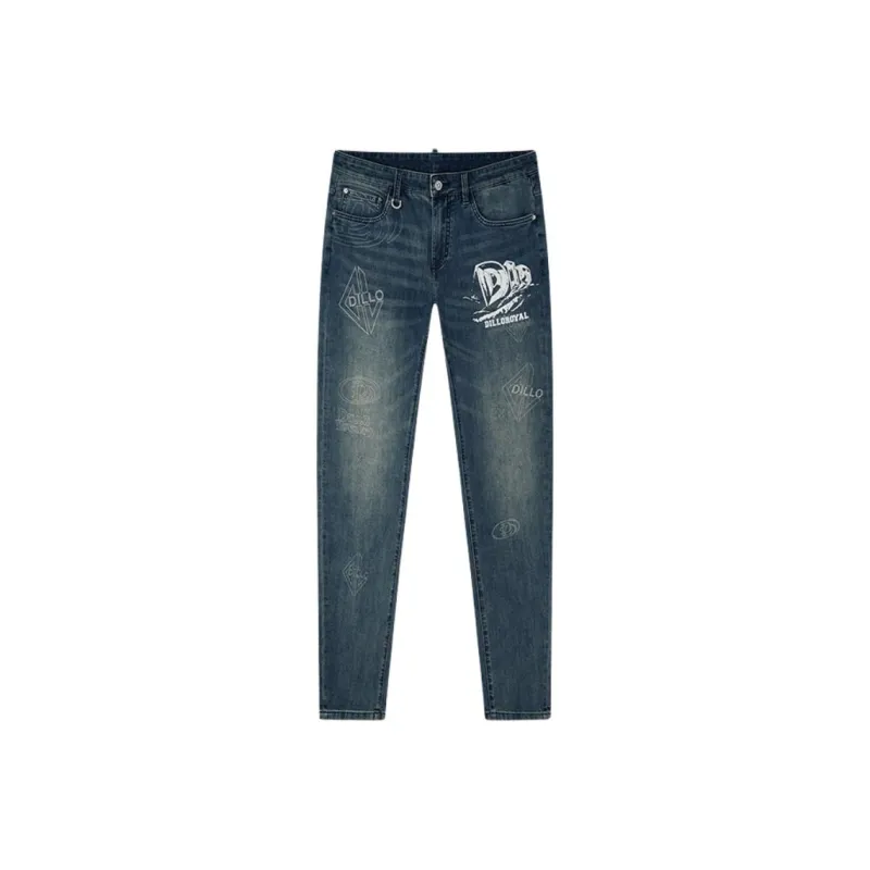 DILLO Jeans Men Light Denim Blue-0