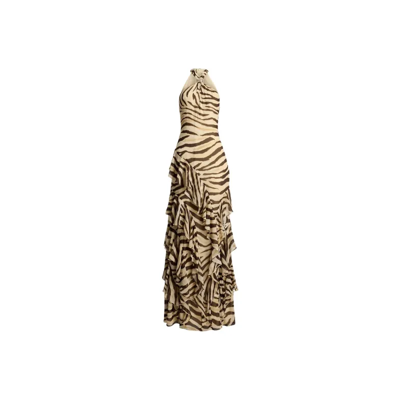 Ralph Lauren Slip Dress Women's Brown-0