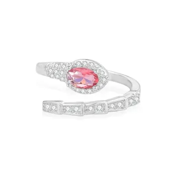 Cuz Strange Intention Zircon Rings Unisex
