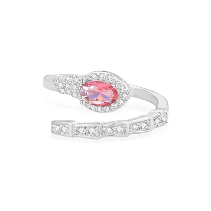 Cuz Strange Intention Zircon Rings Unisex-0