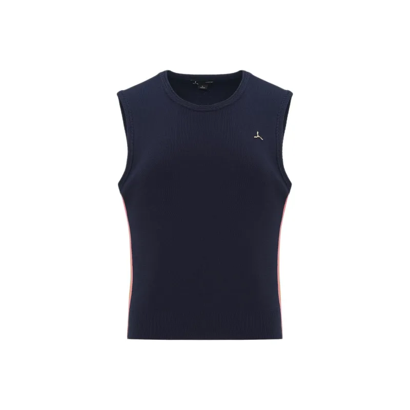 LI NING 1990 Gold Medal Collection Tank Top Women's Dark Marine Blue-0