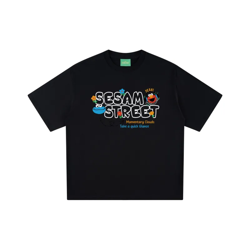 SESAME STREET Short Sleeved T Shirts Unisex-0