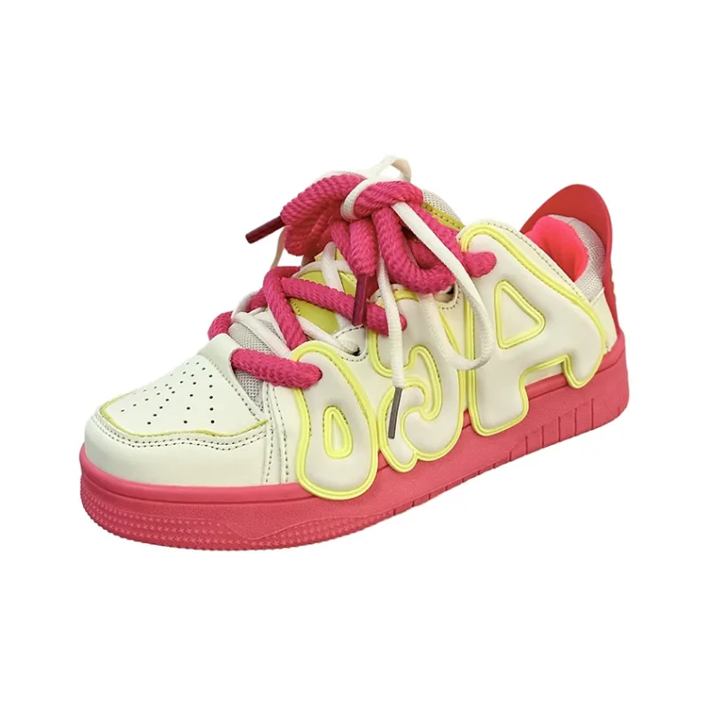 Kung Fu Partners Lightweight And Breathable Low Top Skateboard Shoes Unisex-35