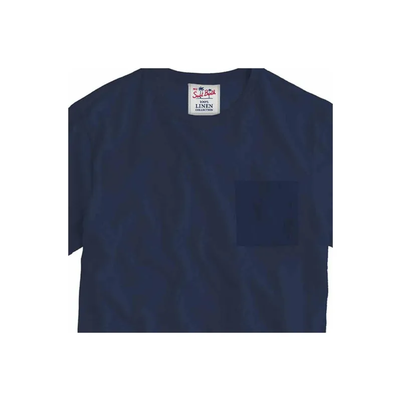 MC2 Saint Barth Logo Embroidered T Shirt-1