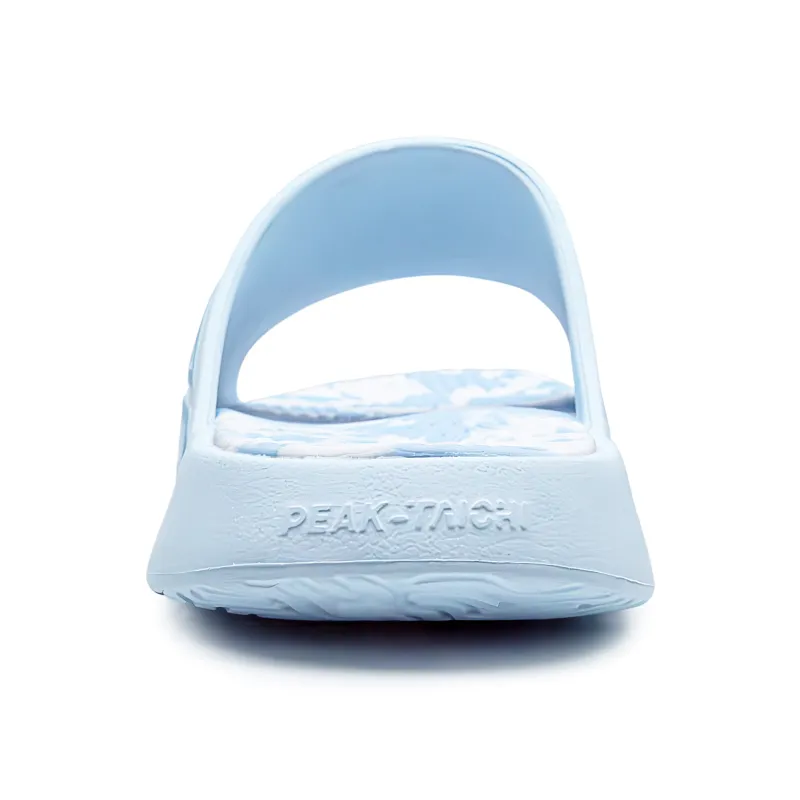 PEAK Tai Ji1.0 Quiet Slip Resistant Abrasion Resistant Slide Slippers Unisex Blue-4