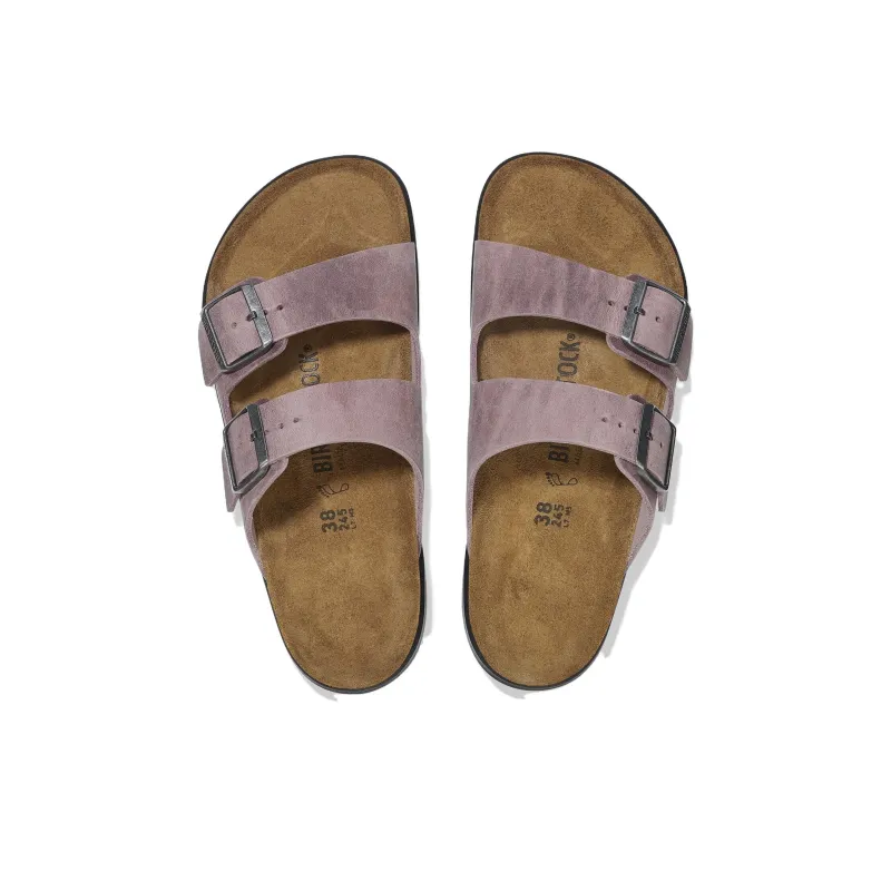 Birkenstock Arizona Crosstown Slide Slippers Women's Purple Regular Loose Fit-3