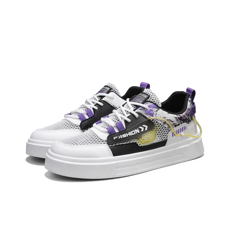 LONGDUIZHANG Shock Absorbers With Slip Resistant And Abrasion Resistant Properties Low Top Running Shoes Unisex-12