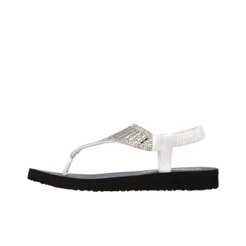 Skechers Meditation Beach Sandals Women's White