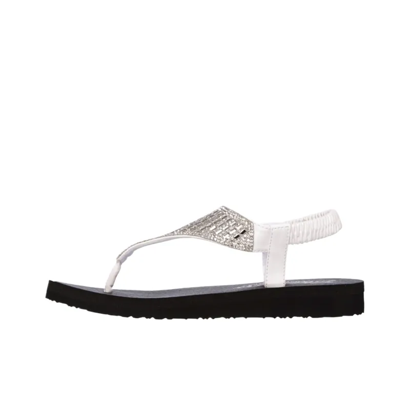 Skechers Meditation Beach Sandals Women's White-0