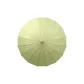 Heart-Shaped Long Handle Umbrella with Matcha Green Design