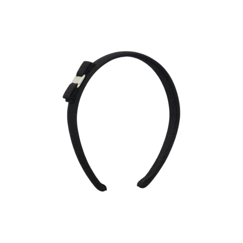 Ferragamo Bow Embellished Hair Band-0