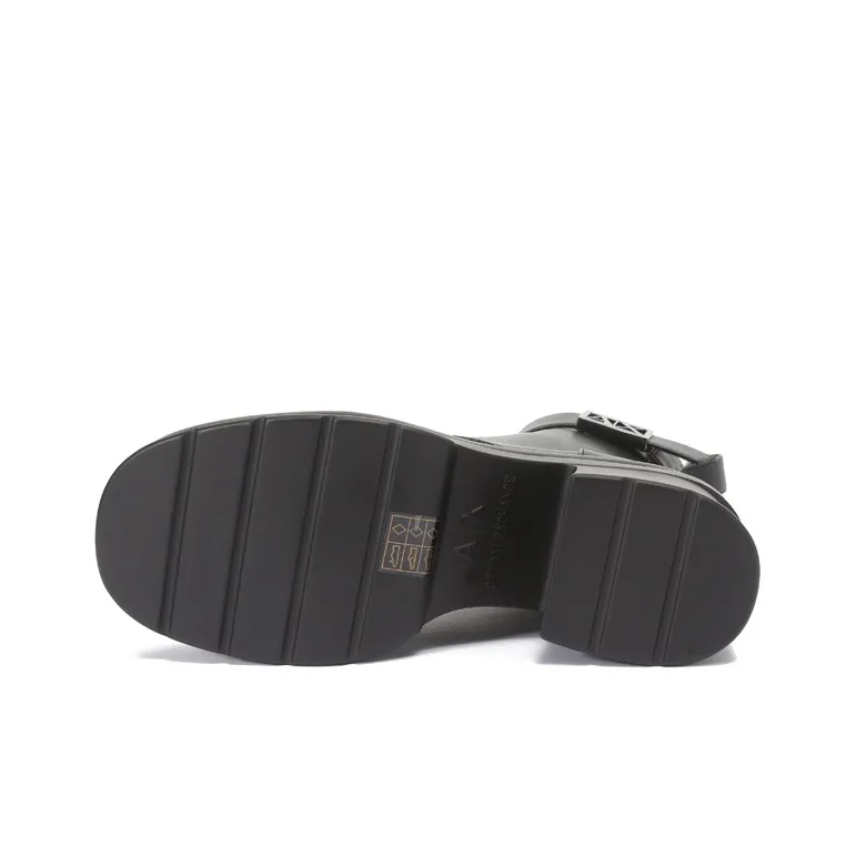 ARMANI EXCHANGEAE Ankle Boots 9cm Women's Black-4