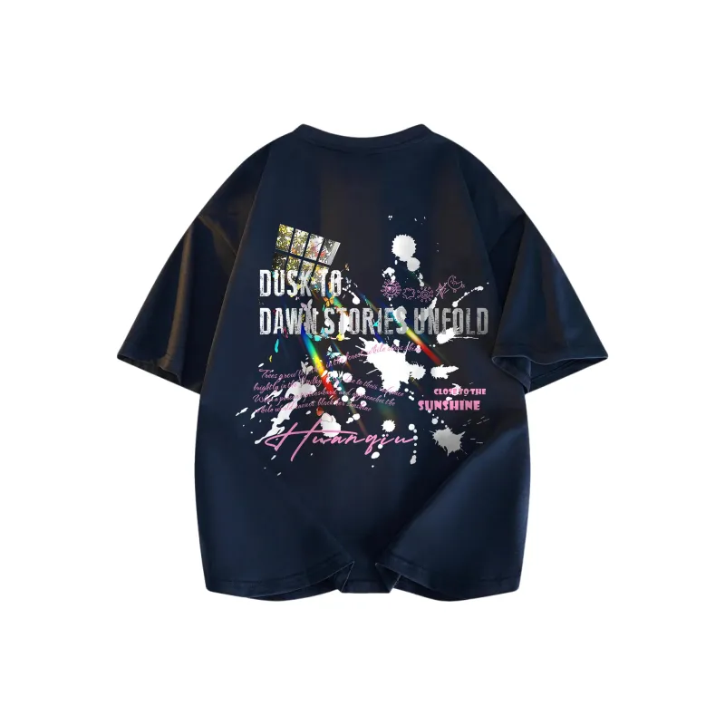 HUANQIU T Shirts Unisex-8