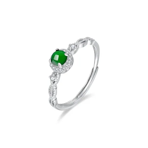 ZXIN JEWELRY Glutinous Jade Jadeite Rings Women's