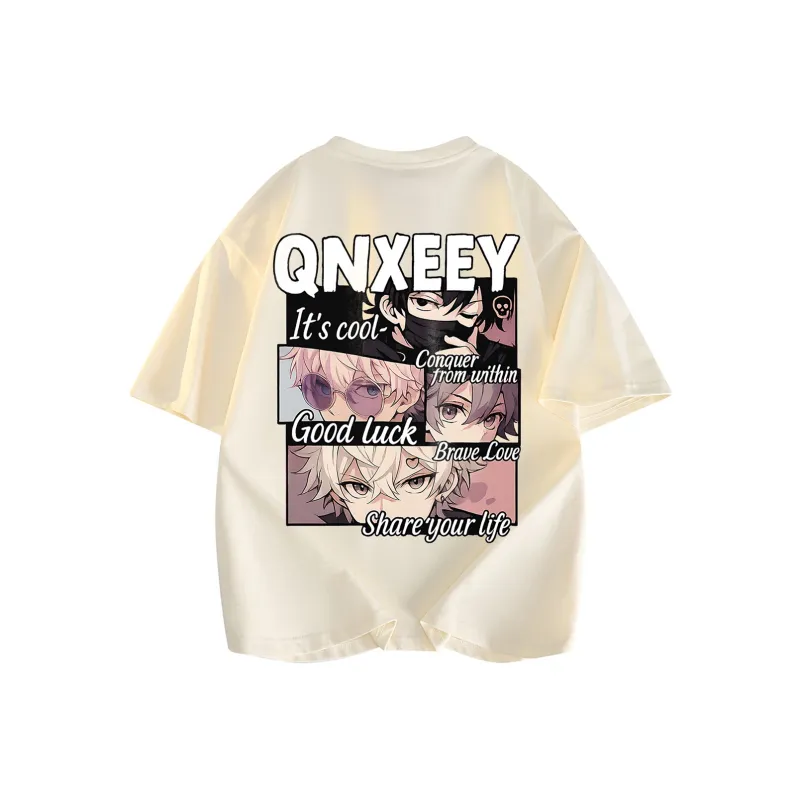 Qnxeey T Shirts Unisex-10