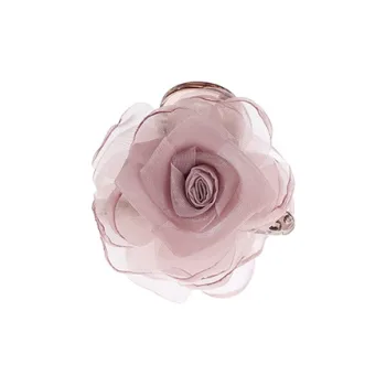 Pink Empress Acrylic Hair Clips Women's